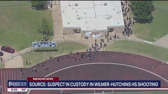 Dallas school shooting: At least 4 hurt at Wilmer-Hutchins High School, suspect in custody