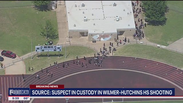 Dallas school shooting: At least 4 hurt at Wilmer-Hutchins High School, suspect in custody