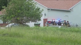 Man killed after using child as human shield