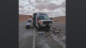 Driver killed in Page crash involving tour bus identified