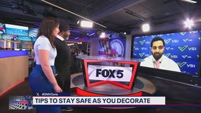 Tips to stay safe as you decorate