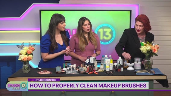 How to properly clean your makeup brushes with Tiffany Colors