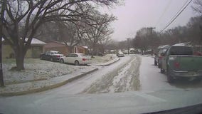 Road conditions in Cockrell Hill