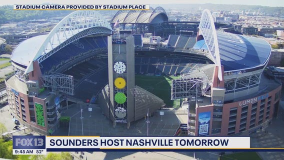 Seattle Sounders host Nashville on Saturday