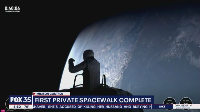 WATCH: SpaceX's Polaris Dawn crew completes first private spacewalk