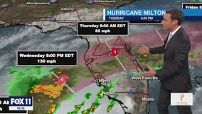 Hurricane Milton to make U.S. landfall Wednesday