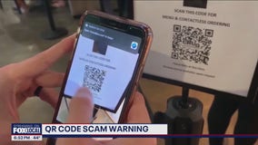 QR code scam warning