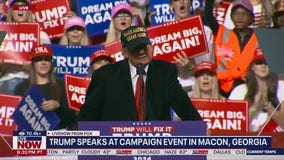 Full remarks: Trump rallies in battleground Georgia