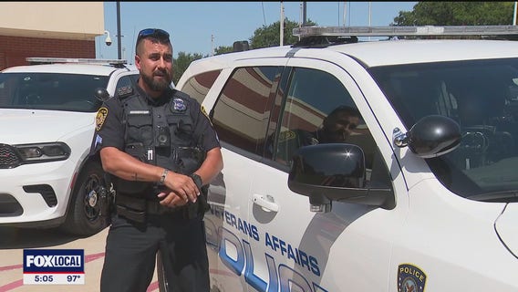 Dallas VA officer saves choking toddler's life