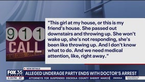 Doctor accused of giving teens alcohol at party