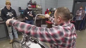 Lakeville students built motorcycle from scratch