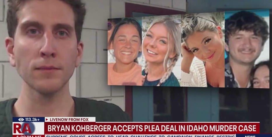 Bryan Kohberger accepts plea deal in Idaho student murders case
