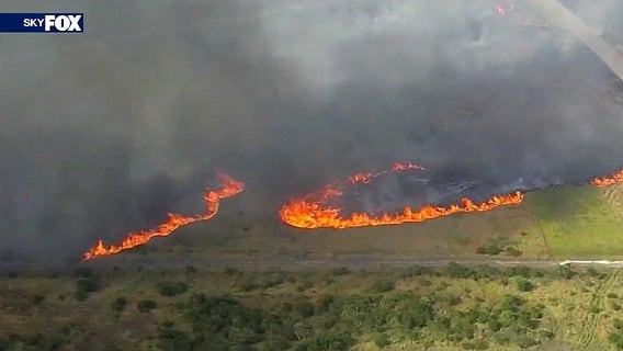 Central Florida wildfires spark crackdown on homeless camps