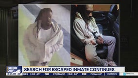 Search for escaped inmate continues in Seattle