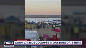 6 injured in Oak Harbor carnival ride collapse
