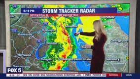 Tracking severe storms on NYE across the DC region