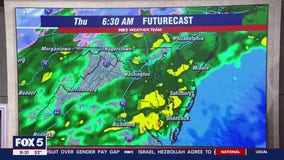 Steady rain expected on Thanksgiving in DC region