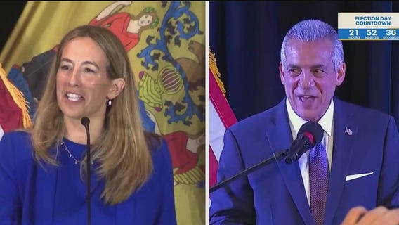 NJ gov race update: Latest with Sherrill, Ciattarelli