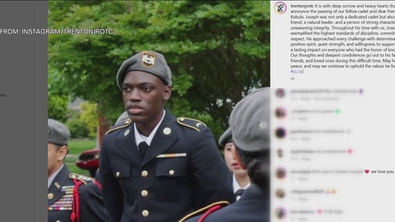 Trenton high school student killed in fire