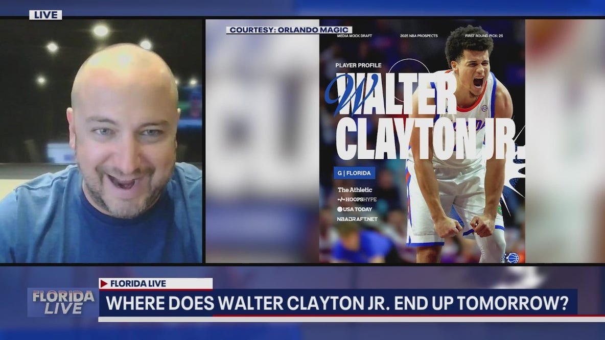 Do the Magic or Heat pick Walter Clayton Jr. tomorrow?