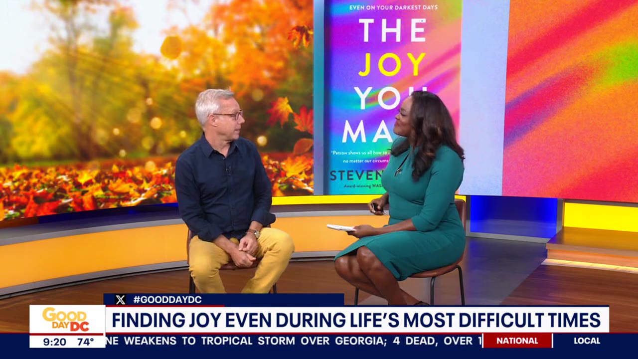 "The Joy You Make" author on discovering joy in your darkest days