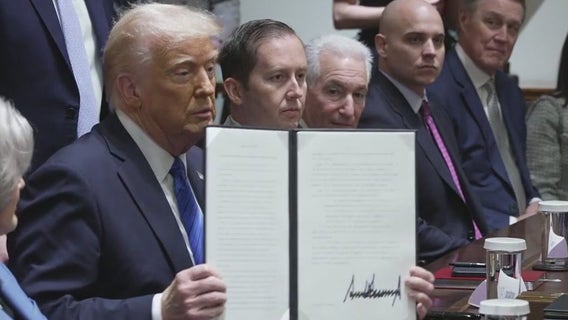 Trump signs order to require proof to vote in U.S. elections