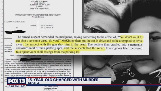 15-year-old charged with murder in Auburn, WA shooting