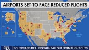 Politicians dealing with fallout from flight cuts