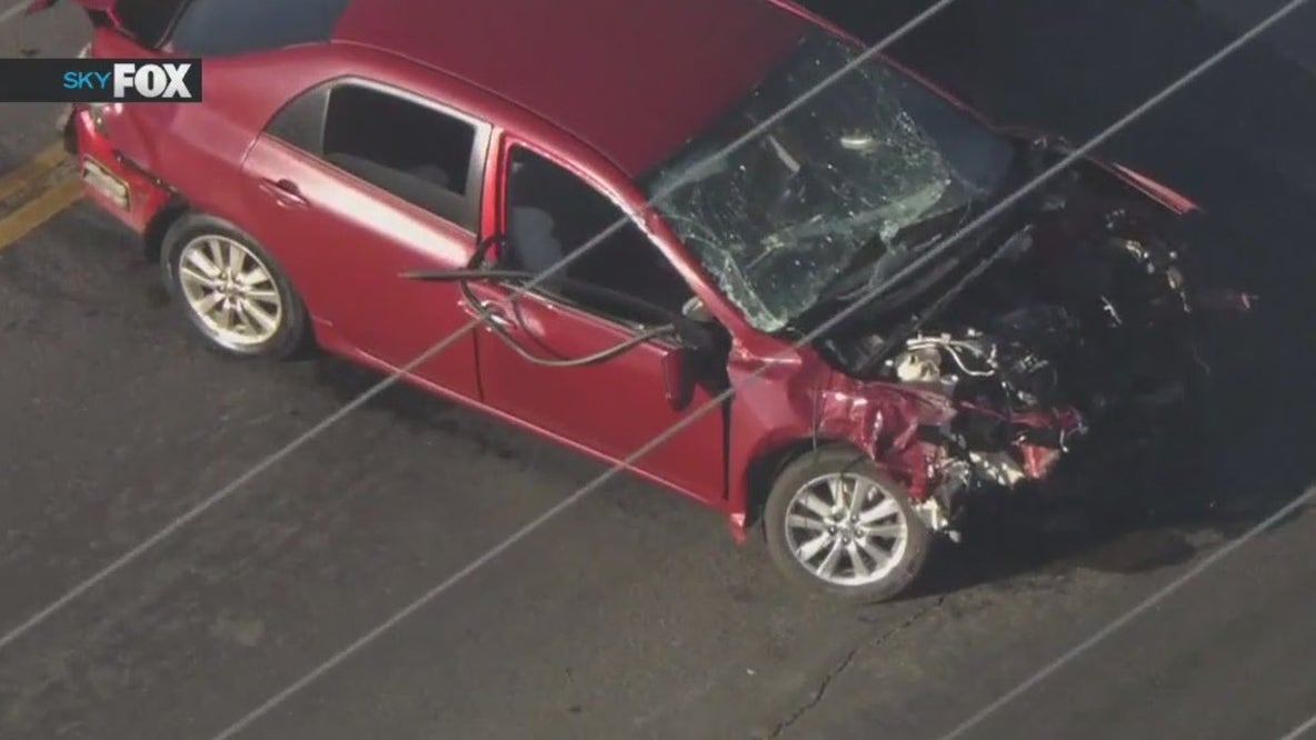 Deputy involved crashes in LA, San Bernardino Co.