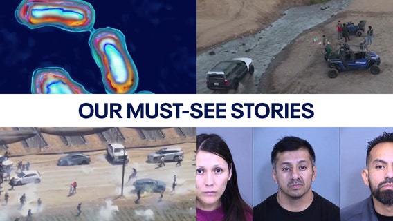 Plague in AZ; Hassayampa River bottom 'chaos,' ICE raids cannabis farm | FOX 10's must-see stories