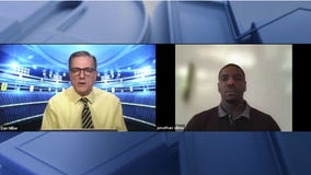 WATCH - Dan Miller talks with Fox NFL analyst Jonathan Vilma who will call the game between Lions and Bears on Sunday in Chicago