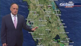 Tampa weather: Sunday evening forecast