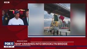 Boat crashes into Brooklyn Bridge: Official update