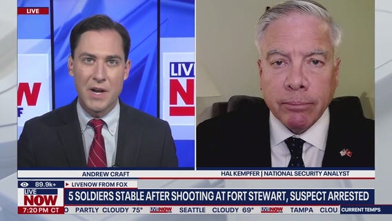 5 soldiers stable after shooting at Georgia Army base