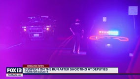 Man on the run after shooting at WA deputies