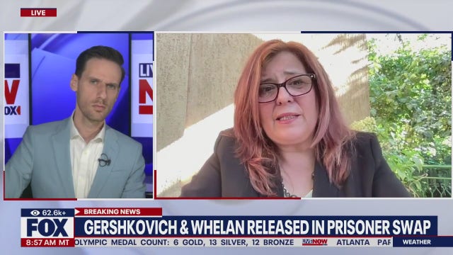 WSJ reporter Evan Gershkovich released by Russia in prisoner swap; Paul Whelan also being freed