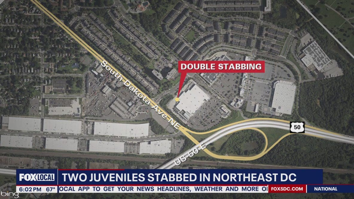 2 juveniles stabbed in Northeast DC