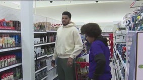 Tobias Harris hosts shopping spree for families