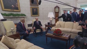 Biden, Trump hold meeting at the White House