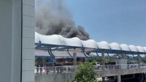 Jacksonville airport reopens after vehicle fire in parking garage
