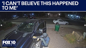 Armed thieves caught on video stealing AZ man's truck