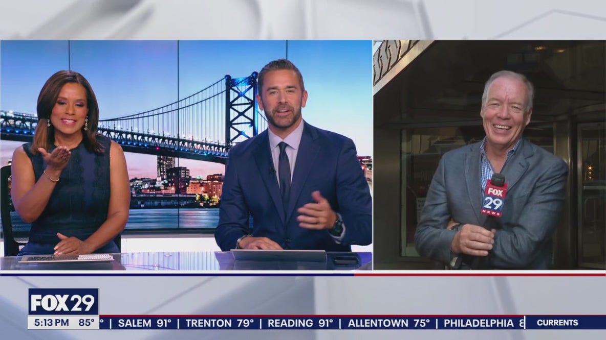 Jeff Cole's final live hit at FOX 29 ahead of his retirement