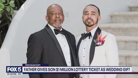 Virginia father gifts his son $1 million lottery ticket as wedding gift