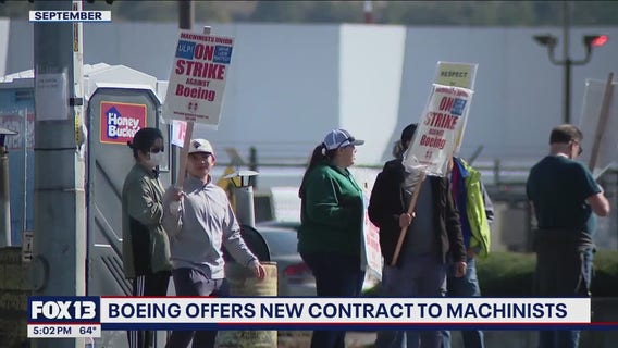 New Boeing proposal on table for striking WA workers
