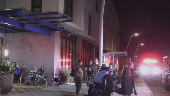 Alameda apartment fire displaces many elderly
