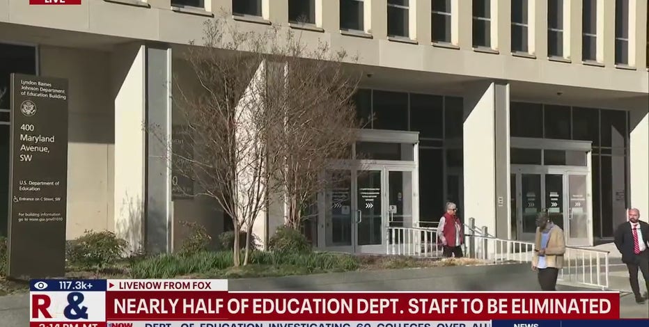 Education Department lays off nearly 50% of its staff: What to know