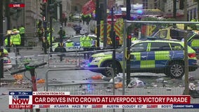 Driver plows into crowd at Liverpool Premier League celebration; 53-year-old arrested