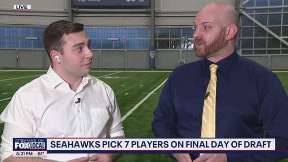 Seahawks add size and athleticism with 7 players picked on final day of draft