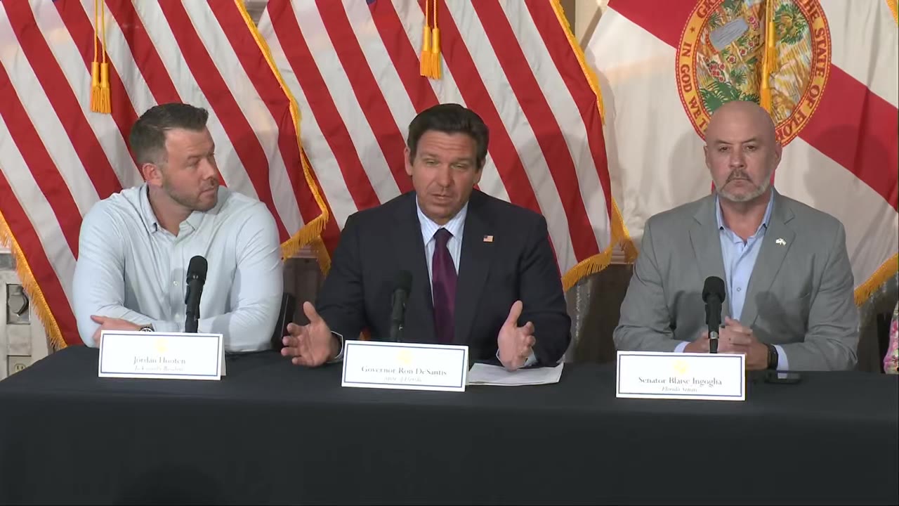 DeSantis, officials speak on Florida property tax relief