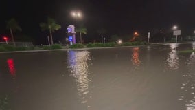 Storm damage in Sarasota County from Hurricane Debby